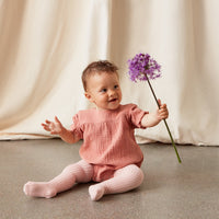 Molo Muted Rose Fie Romper