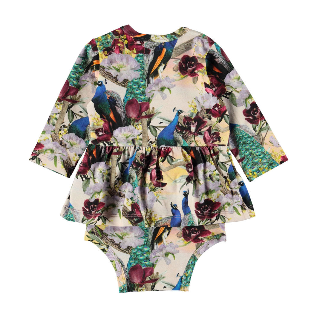 Molo Oriental Peacocks Frances Bodysuit