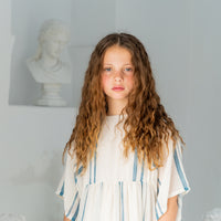 Belle Chiara Blue Double Stripe Hestia Dress