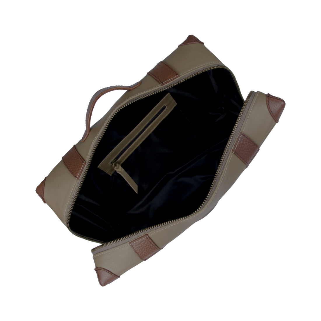 Donsje Army Leather Animals Travis Travel Backpack