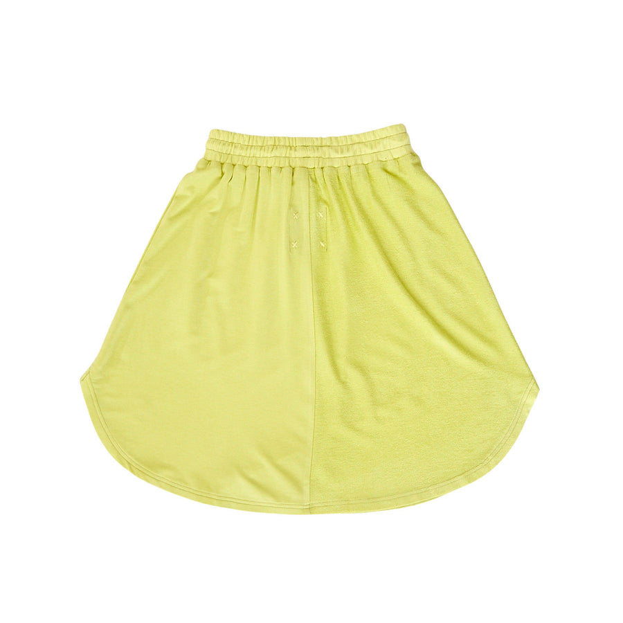 Hey Kid Yellow Paneled Skirt