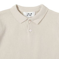 Bene Bene  Ecru Tennis Boy Knit Tee