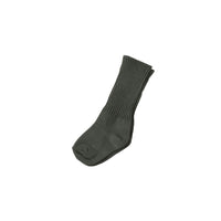 Bene Bene  Grey-Green Coloring Ribbed Socks