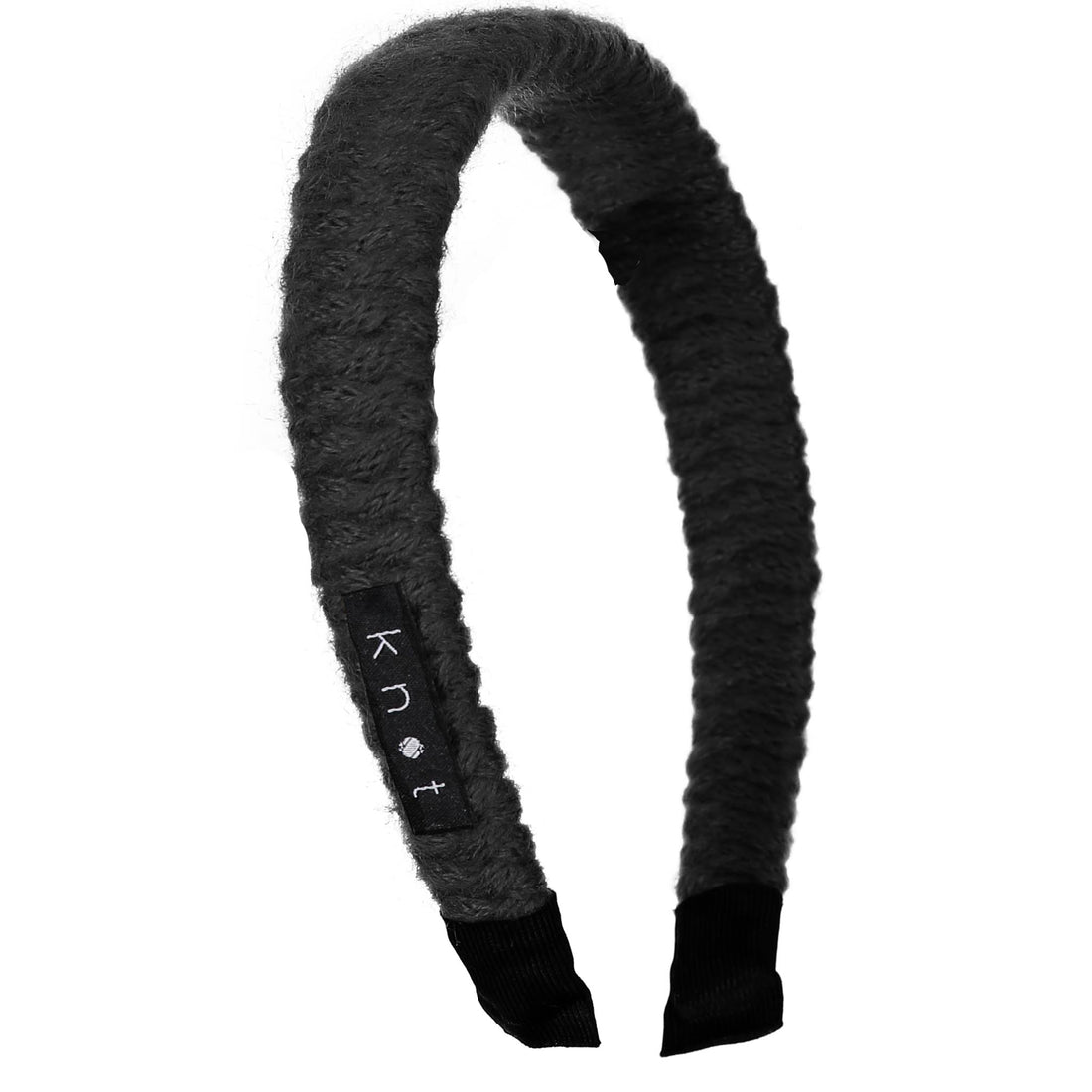 Knot Hairbands Yarn Braided Headband // Black