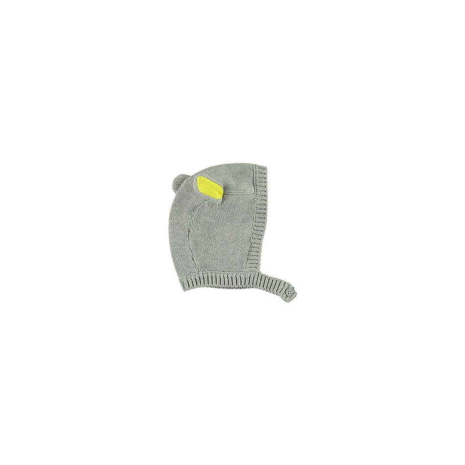 Stella McCartney Grey Bunny Knit Bonnet