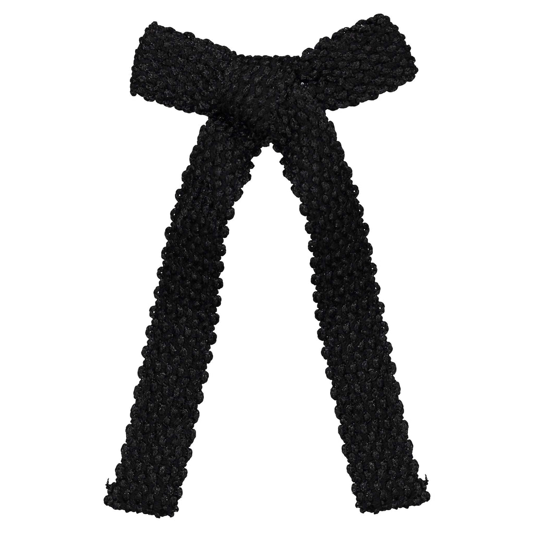 Knot Hairbands Wave Bow Clip // Black