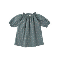 Bene Bene  Grey-Mint Sizzle Puff Baby Dress