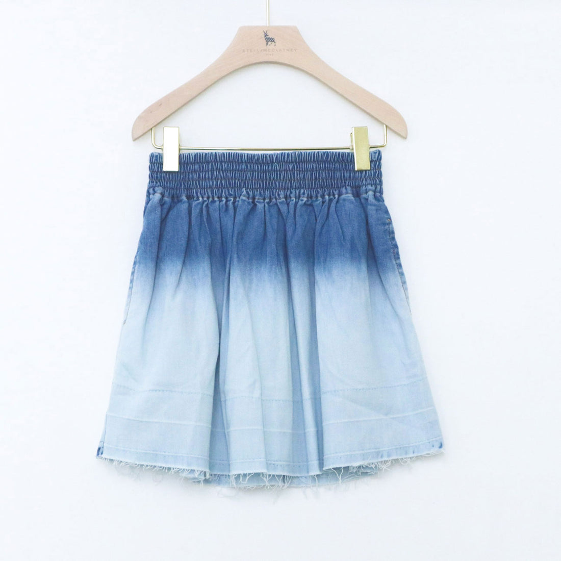 Stella McCartney Bleached Denim Skirt