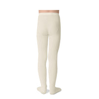 Collegien Louise - Ribbed Tights - Off White