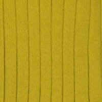 Collegien Louise - Ribbed Tights - Golden Kiwi