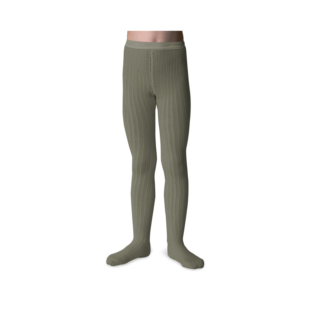 Collegien Louise - Ribbed Tights - Sage