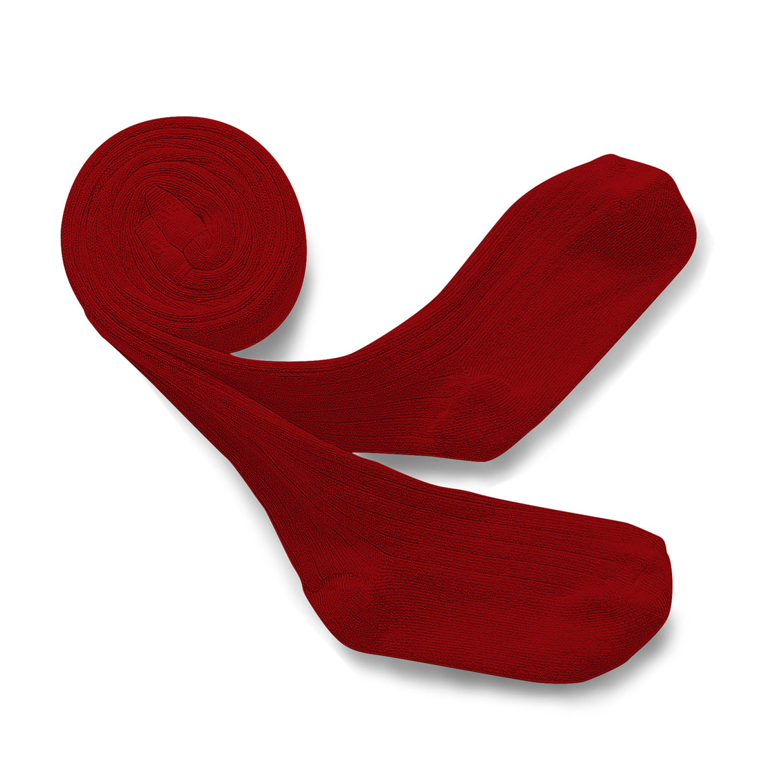 Collegien Louise - Ribbed Tights - Red