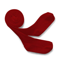 Collegien Louise - Ribbed Tights - Red