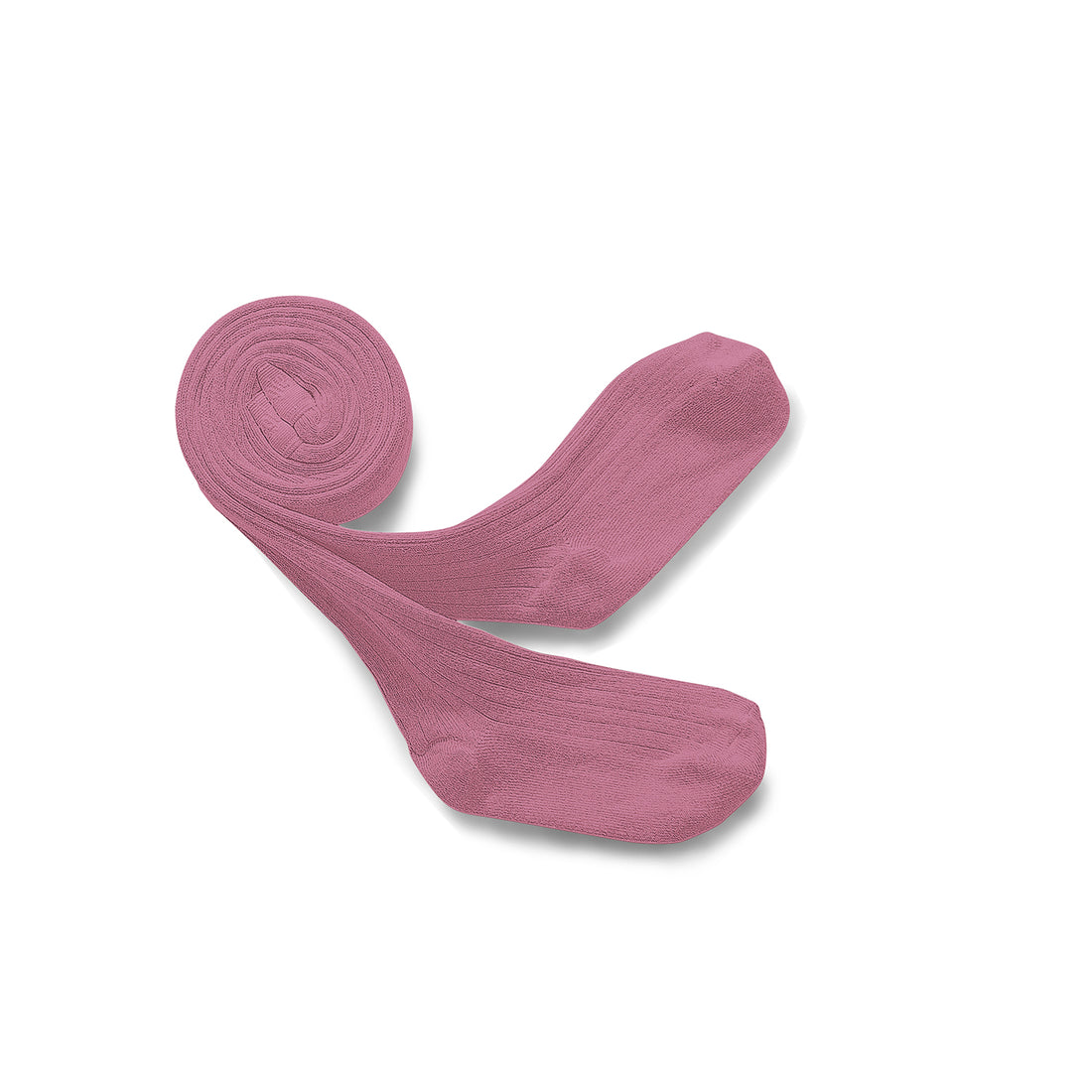 Collegien Louise - Ribbed Tights - Candy Pink