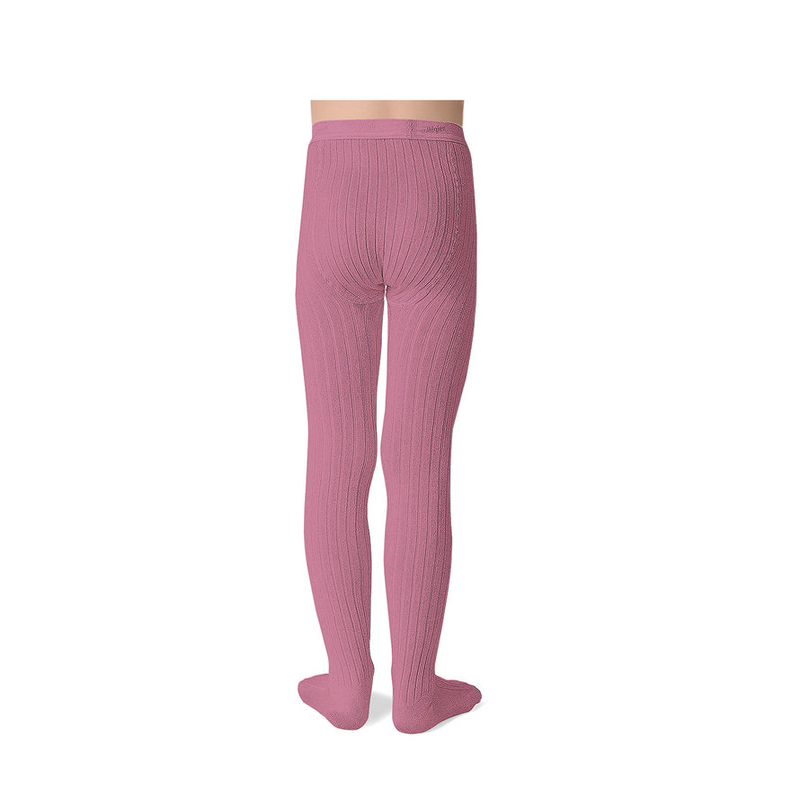 Collegien Louise - Ribbed Tights - Candy Pink
