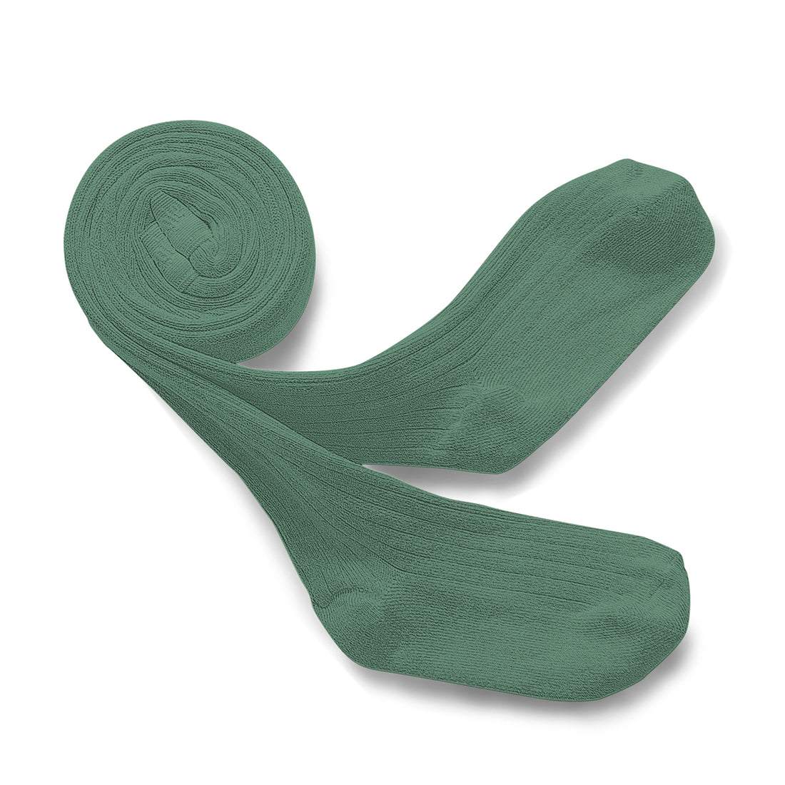 Collegien Louise - Ribbed Tights - Celadon