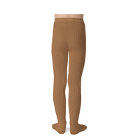 Collegien Louise - Ribbed Tights - Caramel
