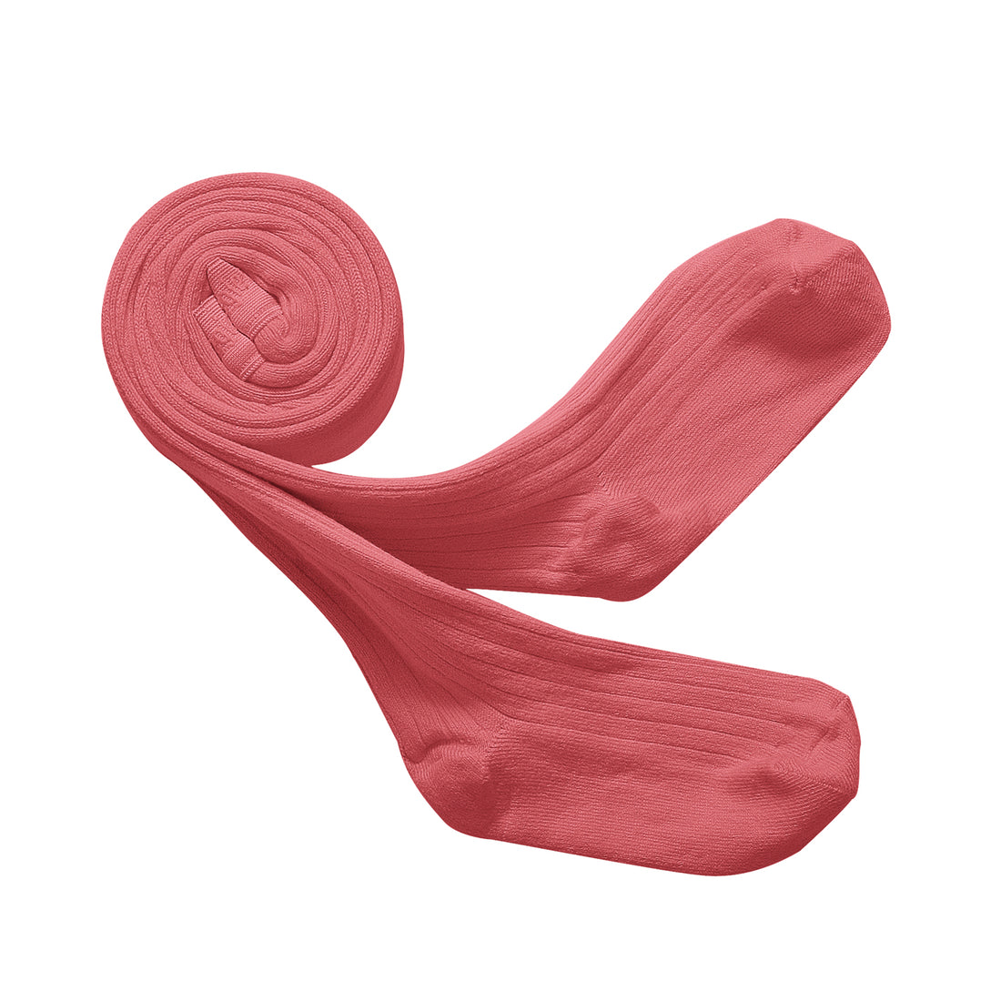 Collegien Louise - Ribbed Tights - Lychee Pink