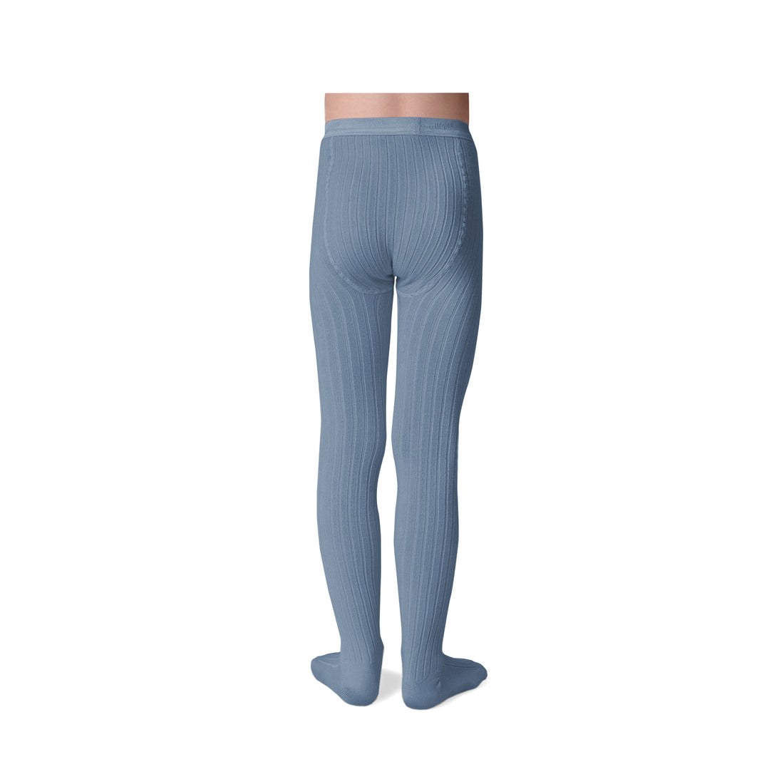Collegien Louise - Ribbed Tights - Azure blue