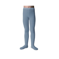 Collegien Louise - Ribbed Tights - Azure blue