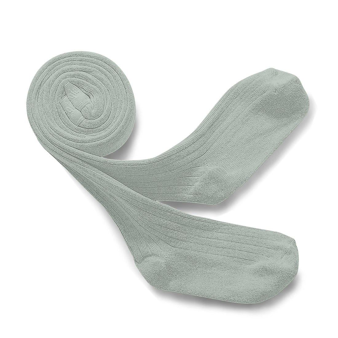 Collegien Louise - Ribbed Tights - Aquamarine