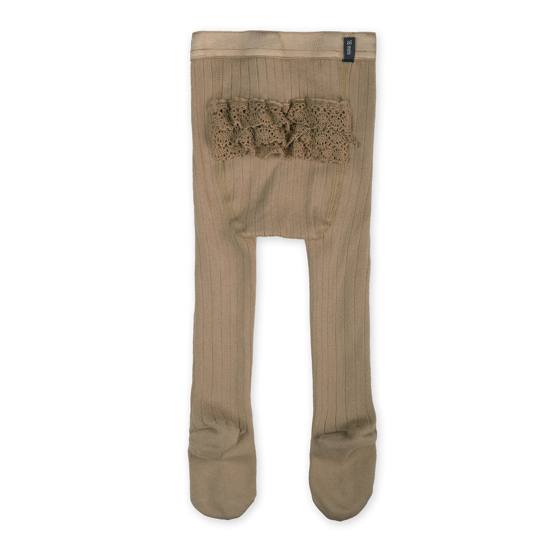 Collegien Colombe - Frill Bum Baby Tights - Petite Taupe