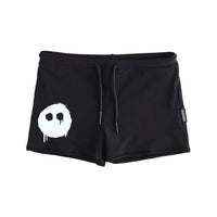 NUNUNU Black Melting Mask Swimshorts