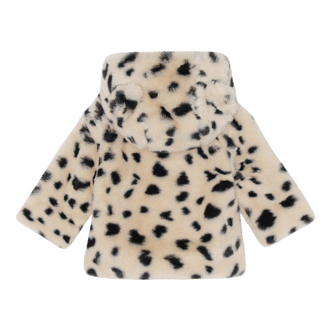 Molo Wild Dot Ulva Fleece Fur Baby Coat