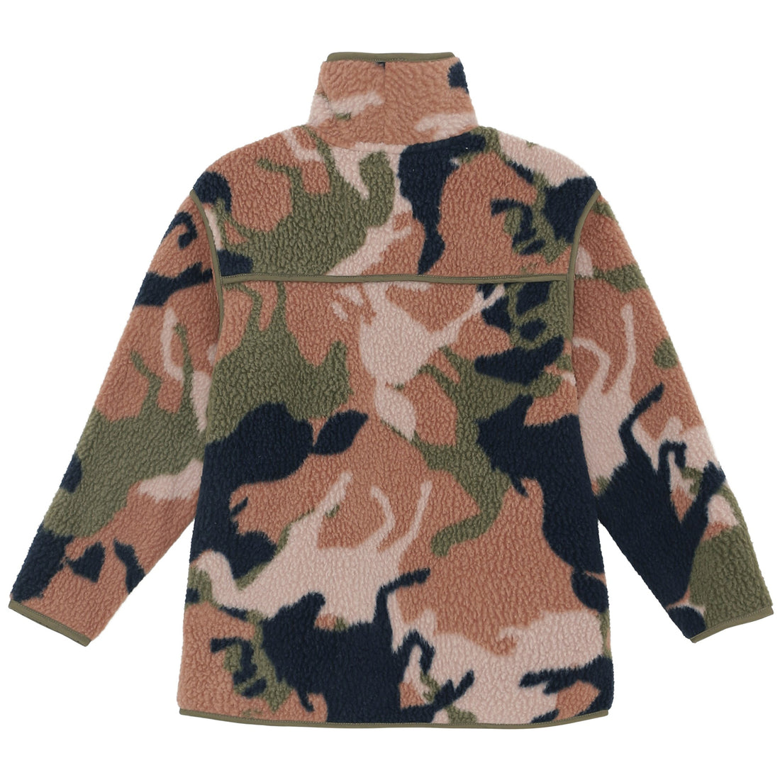 Molo Big Camo Horse Halina Fleece Jacket