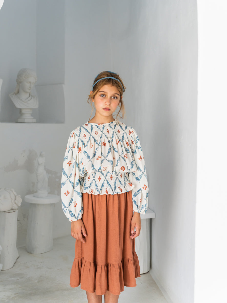 Belle Chiara Laurel Diamond Clio Blouse