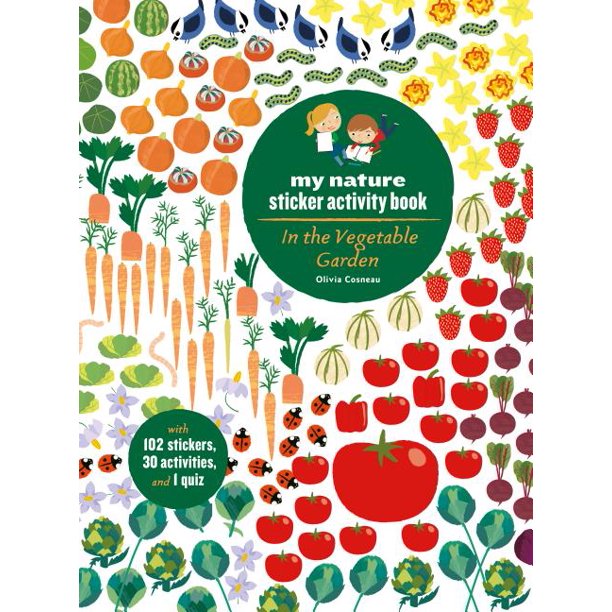 Chronicle Books My Nature Sticker Activity: In the Vegetable Garden