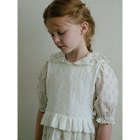 Louisiella Davian Knit Vest-  Vanilla White