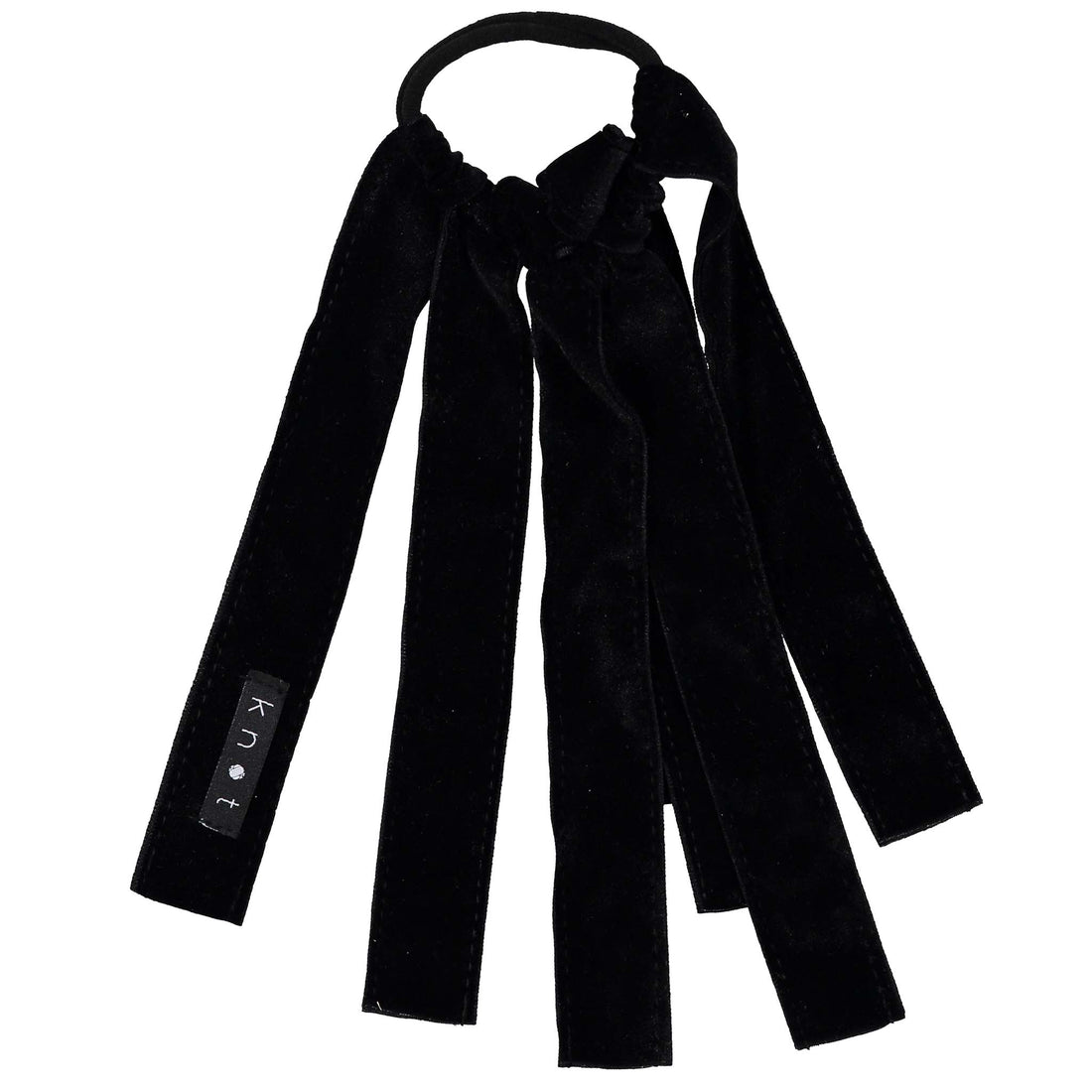 Knot Hairbands Velvet Ribbon Hairtie // Black
