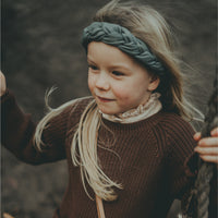 Donsje Jade Sheep Leather Senzay Headband