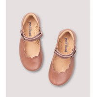 Petit Nord Old Rose Scallop Mary Jane