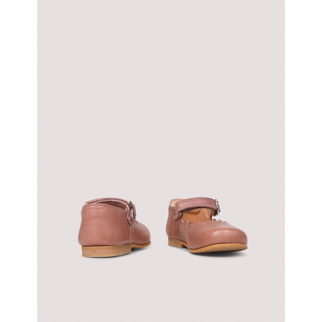 Petit Nord Old Rose Scallop Mary Jane
