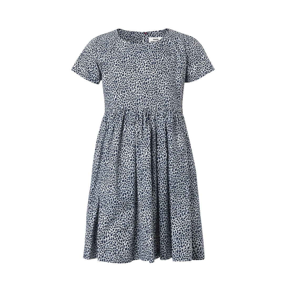 Mads Norgaard Navy Leopard Dress