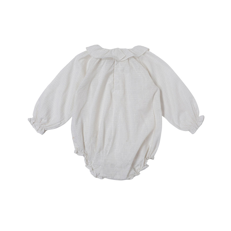 Bene Bene  Ivory Pearl Lining Romper