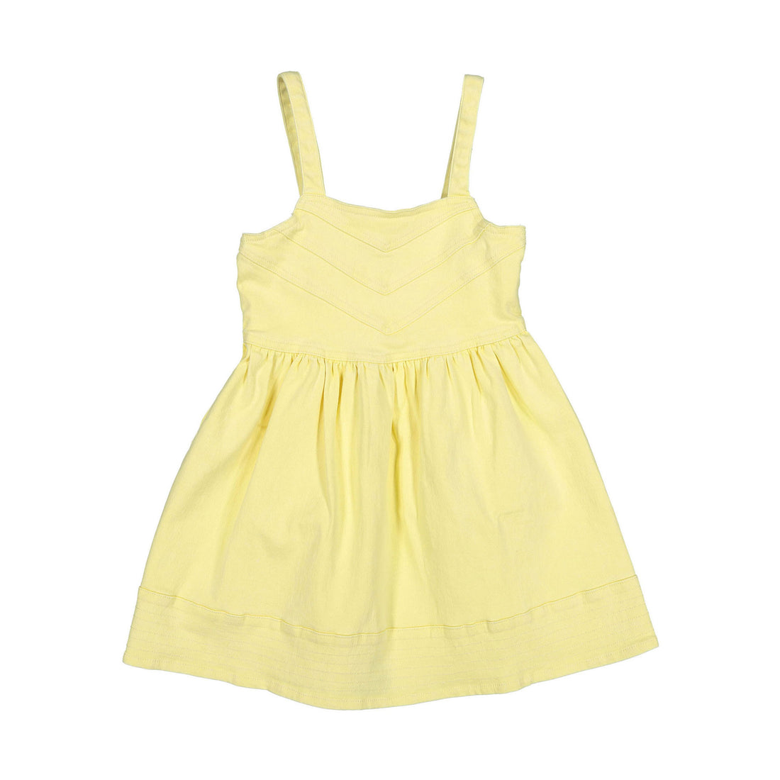 Steph Lemon Denim Pinafore
