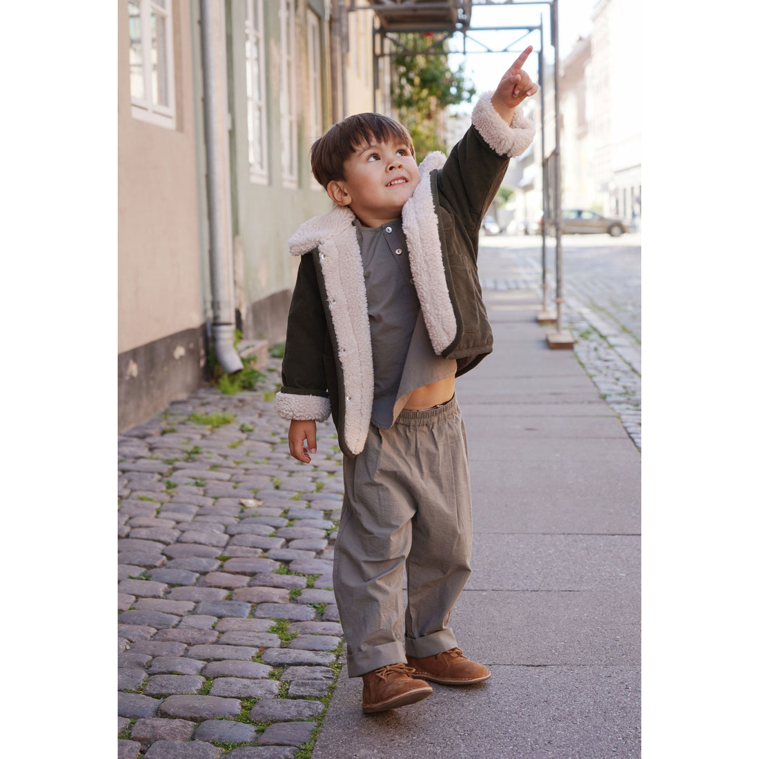 Konges Slojd Forest Night Teddy Jacket 2-1