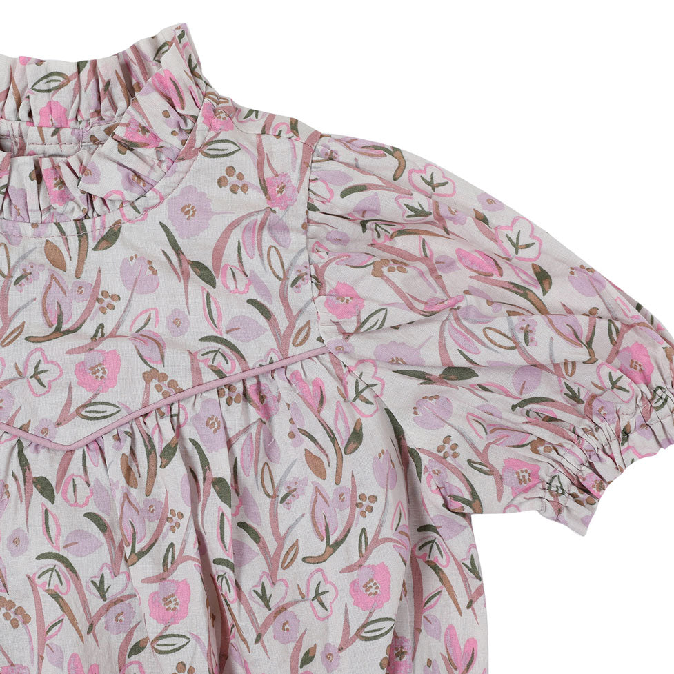 Bene Bene  Lavender Lycoris Romper