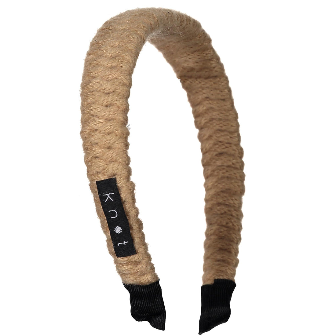 Knot Hairbands Yarn Braided Headband // Caramel