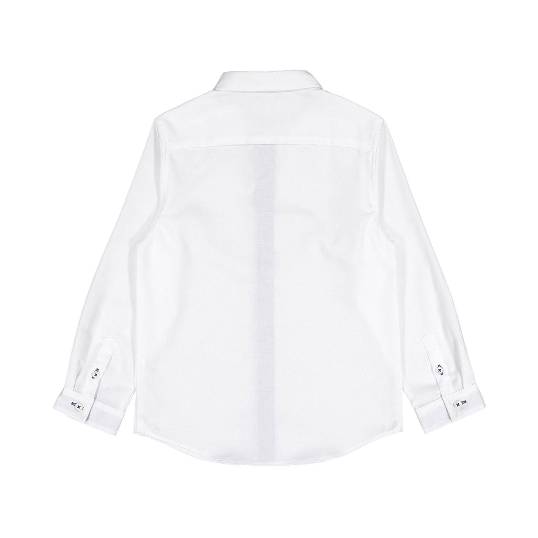 Boys and Arrows Long Sleeve White Collar With Royal Blue Detail