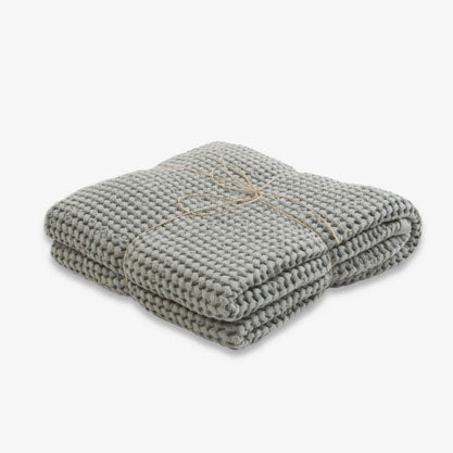 Mallino Eucalyptus Waffle Blanket – Ladida - Main Image