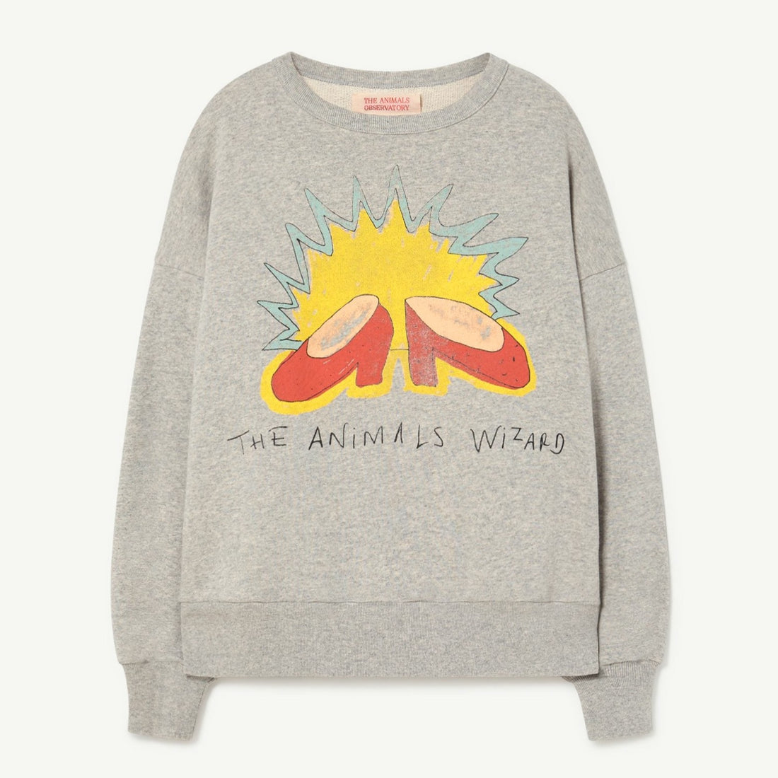The Animals Observatory Grey Big Bear Kids+ Sweatshirt