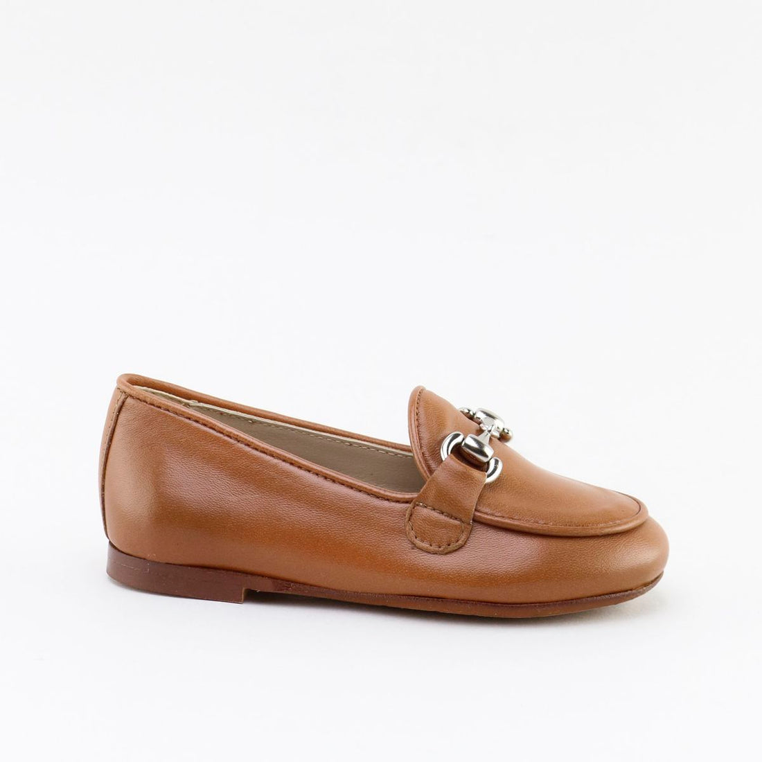 Papanatas Cognac Buckle Loafers