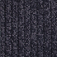 Collegien Amelie - Glitter Ribbed Tights - Charcoal Black