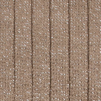 Collegien Amelie - Glitter Ribbed Tights - Petite Taupe