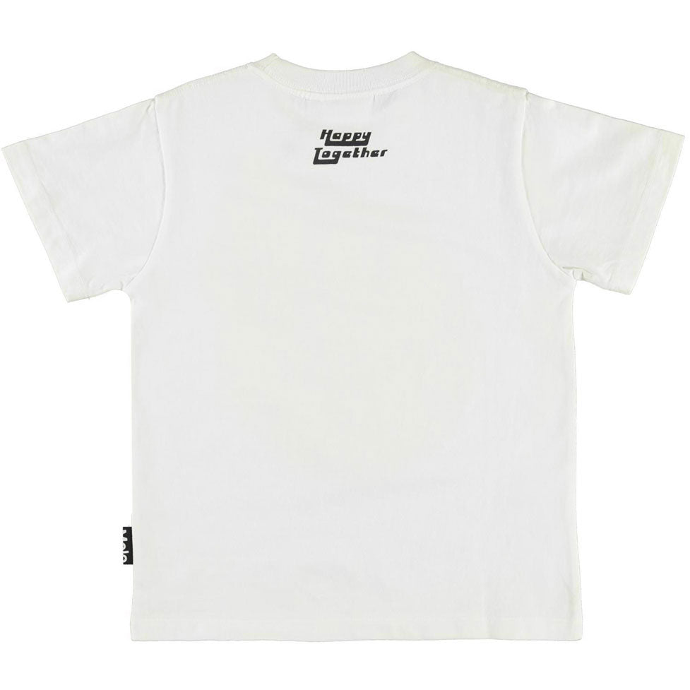 Molo Yellow Happy Roxo Tee