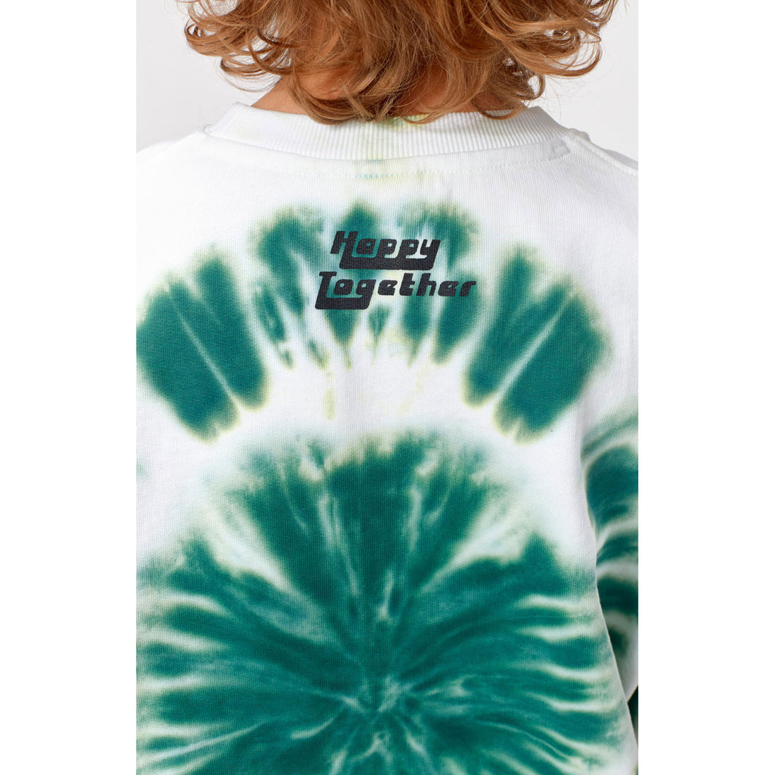 Molo Green/White Tie Dye Magni Sweatshirt